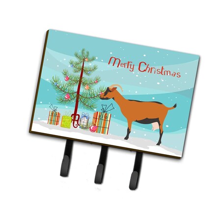 Carolines Treasures Oberhasli Goat Christmas Leash or Key Holder BB9255TH68